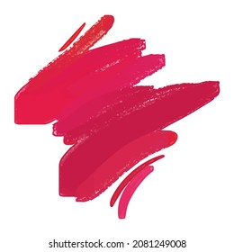 Freeform doodle Element.Minimalistische abstrakte boho Wasserfarbform.