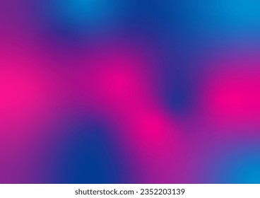 Freeform Gradient Background. blue and pink color