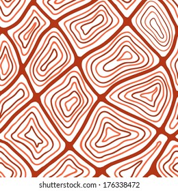 Freehand abstract seamless pattern, vector. Drawn by hand, doodle illustration for background