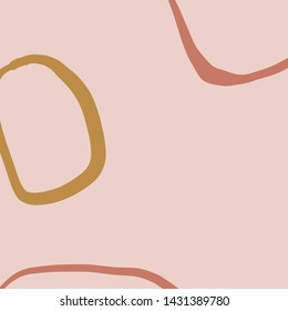 Freehand abstract textures Creative modern pattern. Contemporary colorful design for card, banner, print, placard, poster. Decorative brush doodle elements. 