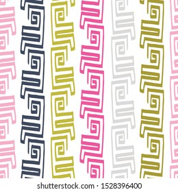 freehand abstract vector geometric pattern