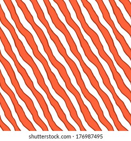 Freehand coloured abstract seamless pattern, vector. Endless doodle illustration for background, fabric, wrap paper