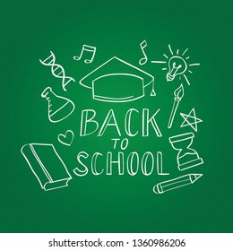 Freehand drawing, Illustration with hand drawn doodles. Sketchy vector concepts with stationery for graphic design, web banner and printed materials - Vector