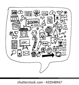 Freehand drawing School education Illustration design