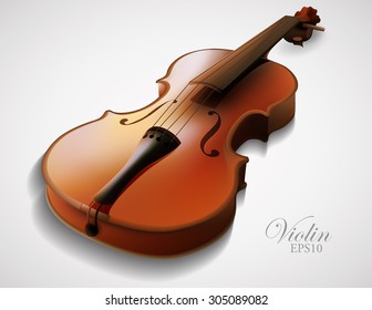freehand drawing Violin 