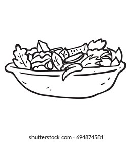 Salad Doodle Images, Stock Photos & Vectors | Shutterstock