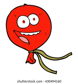 freehand drawn cartoon balloon