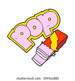 freehand drawn cartoon bubble gum