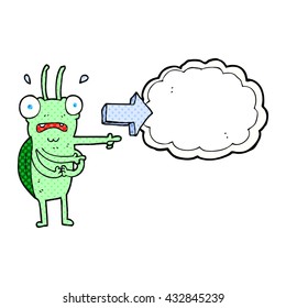 freehand gezeichneter Cartoon-Fehlerhinweis