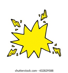 freehand drawn cartoon electrical sparks