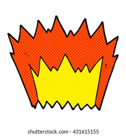 explosión de caricatura dibujada a mano libre
