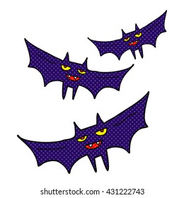 freehand drawn cartoon halloween bat