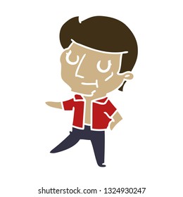 freehand drawn cartoon of kawaii older man
