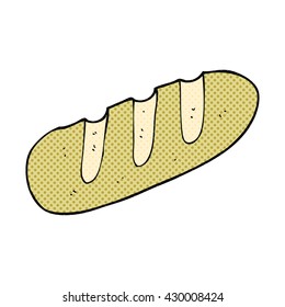 pan de caricatura dibujado a mano libre