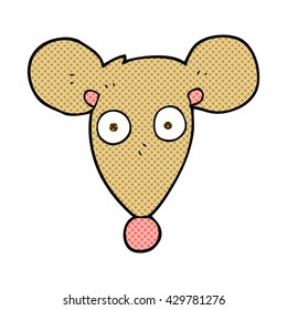 ratón de dibujos animados a mano libre