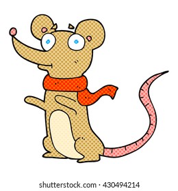 freehand drawn cartoon mouse