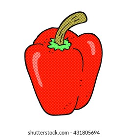 freehand drawn cartoon pepper