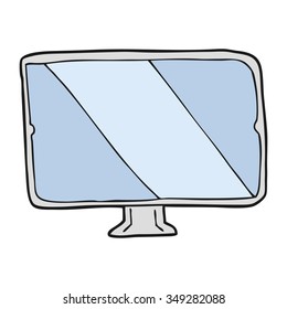 freehand drawn cartoon screen