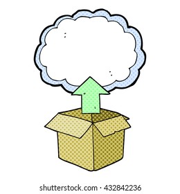 freehand drawn cartoon upload to the cloud