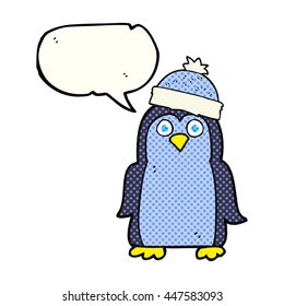 caricatura de libre dibujante de historietas de dibujos animados pingüino