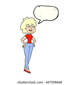 caricatura de libre dibujada en historieta de libre mano sobre la burbuja del discurso de la mujer sorprendida