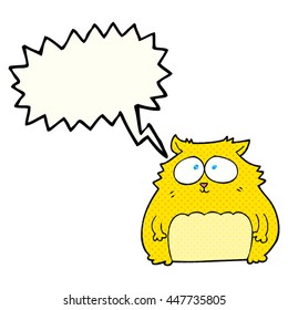 gatito de dibujos animados de libro de historietas de libre mano