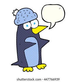caricatura de libre dibujante de historietas de dibujos animados pingüino