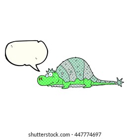 caricatura de libre dibujante de historietas de libre mano sobre dinosaurio