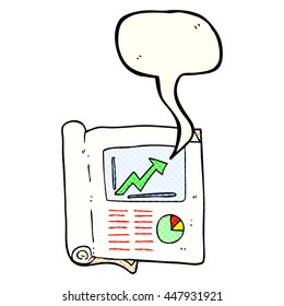 freehand drawn comic book speech bubble cartoon business document