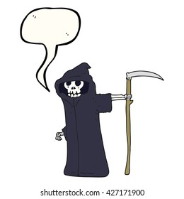caricatura de burbuja de discursos dibujada a mano libre
