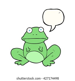 sapo de desenho livre da bolha da fala