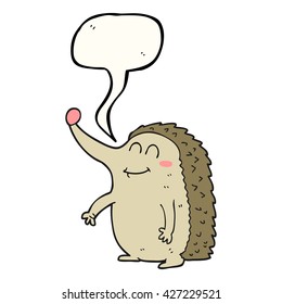 freehand-gezeichnete Sprechblase-Cartoon