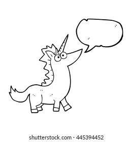 Cartoon unicoron