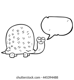caricatura de burbuja de habla dibujada a mano libre