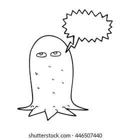 Cartoon halloween-Gespenst