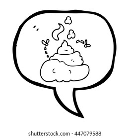 caricatura de burbuja de habla dibujada a mano libre