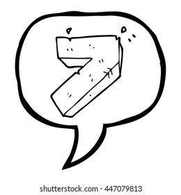 Cartoon Stein Nr. 7