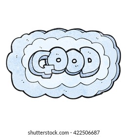 freehand drawn texture cartoon Good symbol