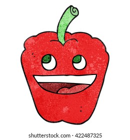freehand drawn texture cartoon pepper
