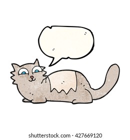 gato de dibujos animados de textura dibujada a mano libre