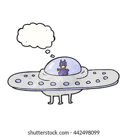 freehand gezeichnete Gedankenblase strukturierter Cartoon-Flugsauger