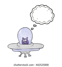 burbuja de pensamiento dibujada a mano libre textura caricatura espacial