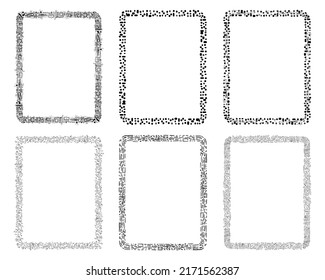 Freehand line, Doodle borders clipart, various shapes of doodle style, Decorative elements, Teacher clipart, Whimsical Borders for Patterned Frames.