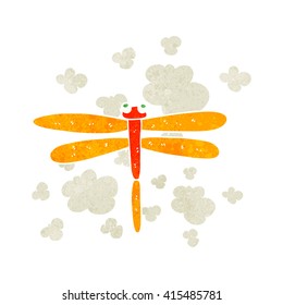 brote de dibujos animados retro a mano libre