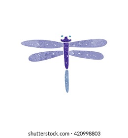 freehand retro cartoon bug