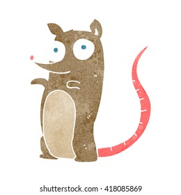 ratón de dibujos animados a mano libre