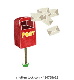 caja de posteos de dibujos animados a mano libre