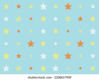 Freehand Sketch Drawing Star pattern Aztec fabrics Seamless Pattern Design Uzbek ikat-traditional silk product in Uzbekistan and Central Asia,
