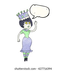 burbuja de habla libre textura caricatura vampiro reina ondear 