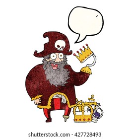 burbuja de habla libre textura caricatura capitán pirata